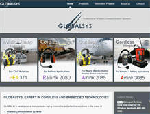 Tablet Screenshot of globalsys.fr